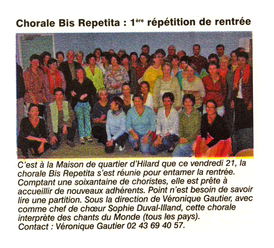 Courrier de la Mayenne N° 3297 du 03-27 septembre 2007