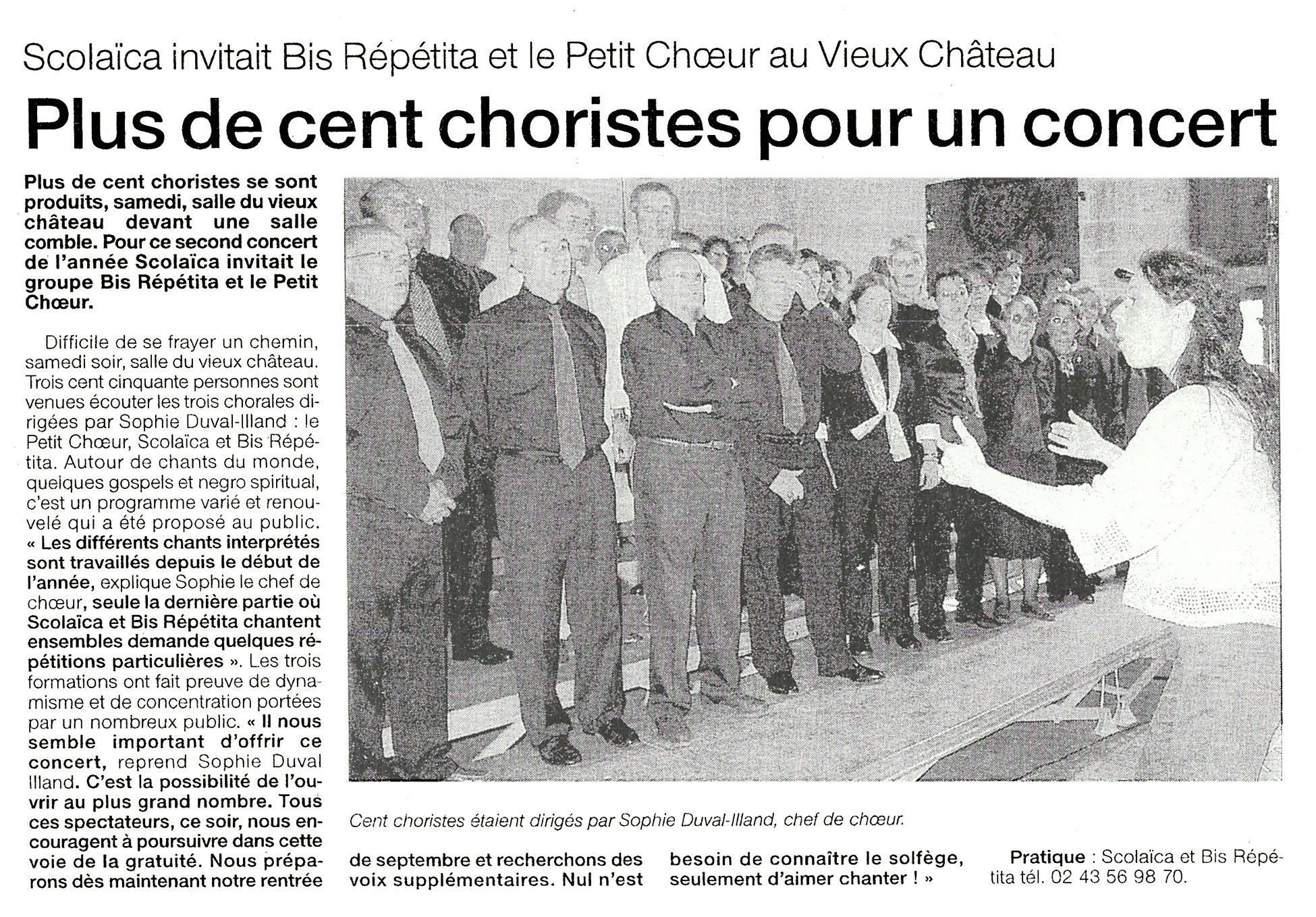 Ouest France du 28 mai 2002