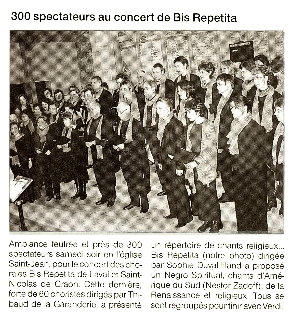 Ouest France n°18351 du 08 février 2005